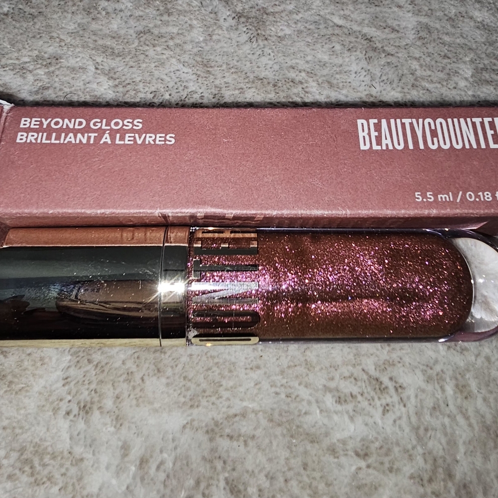 Beautycounter Beyond Gloss Amber Shimmer Lip Gloss